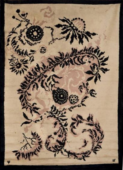 GUSTAVE FAYET (1865-1925)
Tapis en laine...
