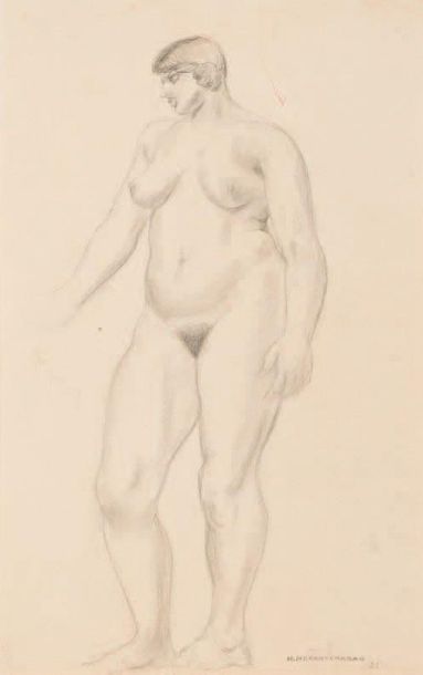 Hemayack HERAN-CHABAN (1889-1941)
«Nu debout»...