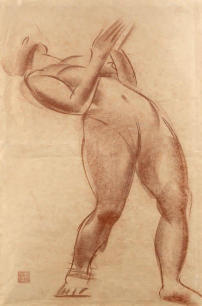 Alexandre IACOVLEFF (1887-1938)
«Nu féminin»...