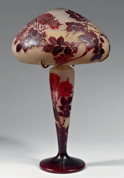 Émile GALLÉ (1846-1904)
Lampe de bureau Épreuve...