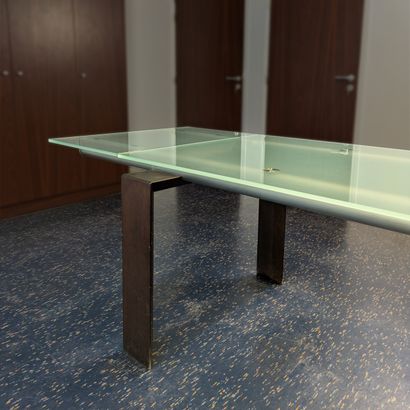 Work from the 2000s. Extendable table with...