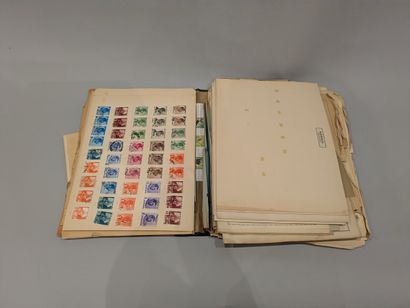 Ensemble de timbres tous pays, oblitérés,...