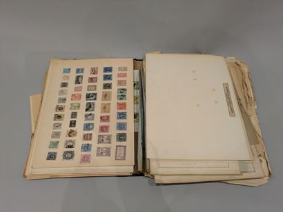 Ensemble de timbres tous pays, oblitérés,...