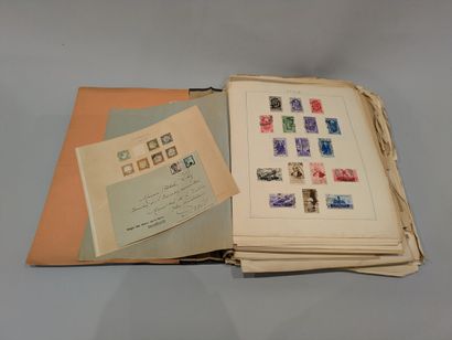 Ensemble de timbres tous pays, oblitérés,...