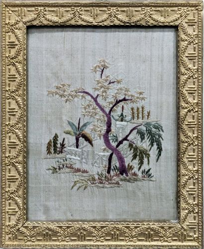 China, 20th century. Set of six polychrome...