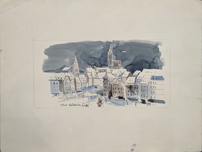 Jacques LAPLACE (1890-1955) : LA PLACE BELLECOUR...