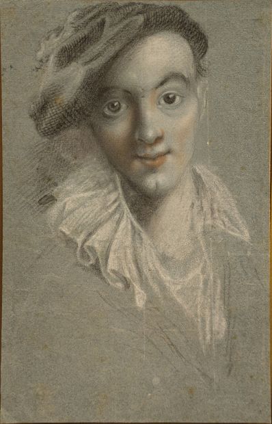 Ecole FRANCAISE du XVIIIe siècle : PIERROT....