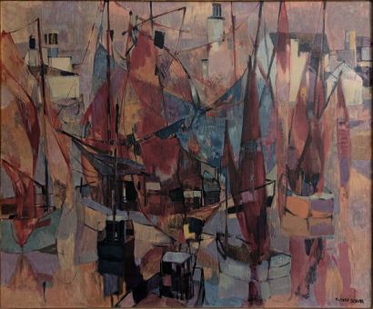 D'après Claude SCHURR (1921-2014) : LE GUILVINEC....