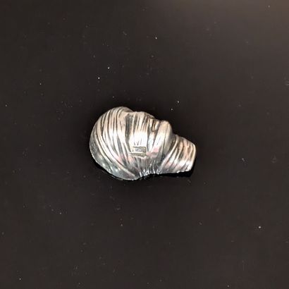 Igor MITORAJ (1944-2014). Silver-plated pendant...