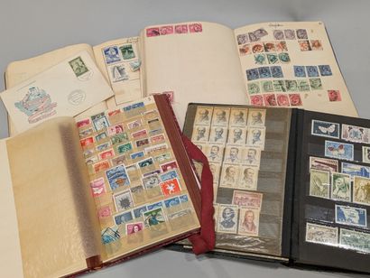 Ensemble de timbres. Tous pays, oblitérés...