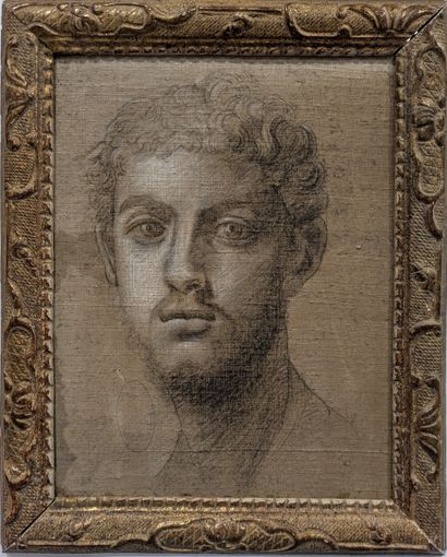 Ecole FRANCAISE du XIXe siècle : PORTRAIT...