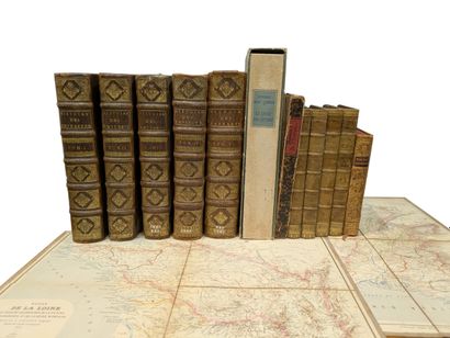 Ensemble : - quatre volumes reliés Oeuvres...