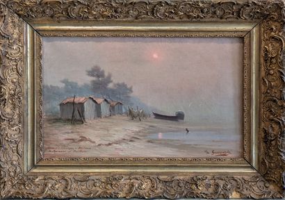 Alexander DE GASSOWSKI (1835-1895) : PAYSAGE...