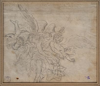 Ecole ITALIENNE du XVIIIe siècle : LE CHRIST...