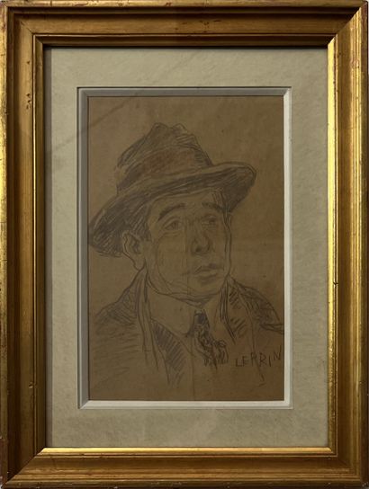 Marcel François LEPRIN (1891-1933) : PORTRAIT...
