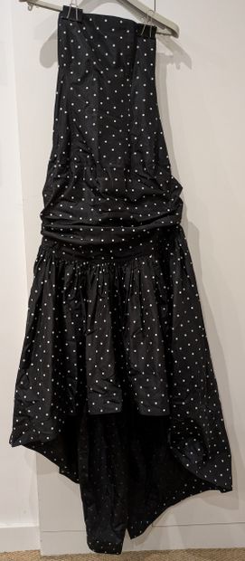 ANGELO TARLAZZI, Paris: Strapless dress,...