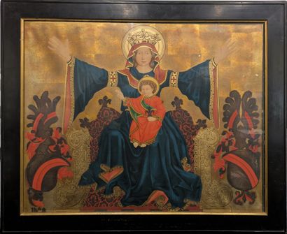 Héliogravure de la Très Sainte Patronne de...