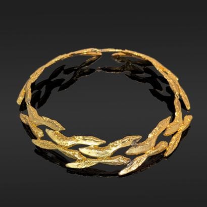Hedva SER (born 1948). Elan. Gilded metal...