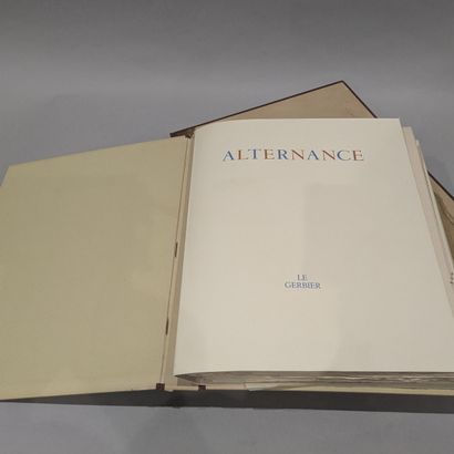 Alternance. Textes inédits de Mauriac, Giraudoux,...