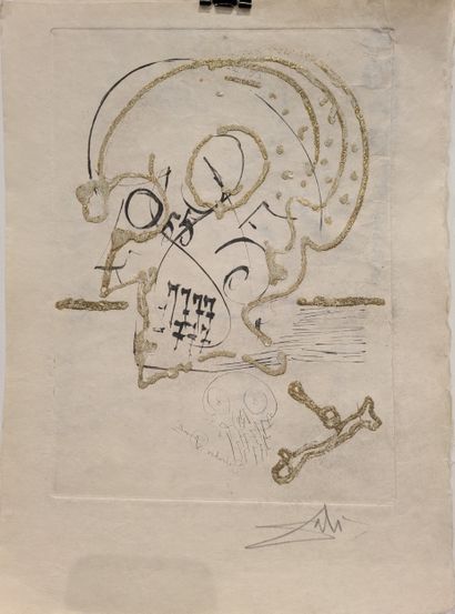 *Salvador DALI (1904-1989) : Bonne Fortune...