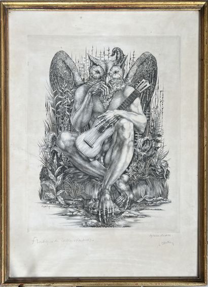 *Marc DAUTRY (1930-2008) : FRONTISPICE D'UN...