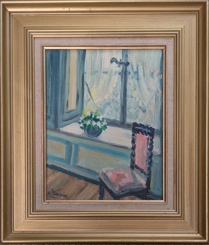 Raymonde VOISIN (1913-2003) : BORD D'ETANG...