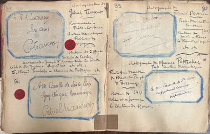*Carnet de dédicaces et autographes commencé...