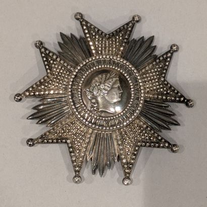 France. Plaque de Grand Officier de la Légion...