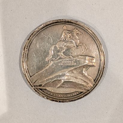 Russia. Silver medal (800), commemorating...