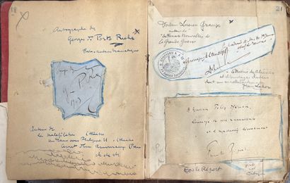 *Carnet de dédicaces et autographes commencé...