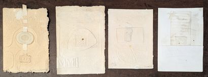 *Isabel ECHARRI (1929-2022). Quatre cartes...