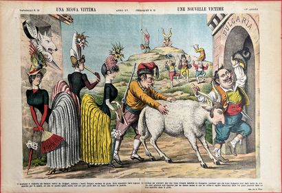 *Deux caricatures imprimées sur la géopolitique...