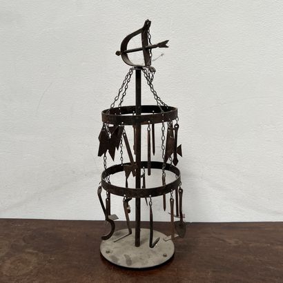 *Afro-Cuban object of worship of the god...