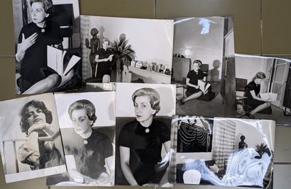 *Ensemble de photographies d'Andrée CHEDID...