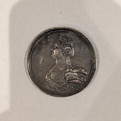 Russia. Silver medal (800), commemorating...