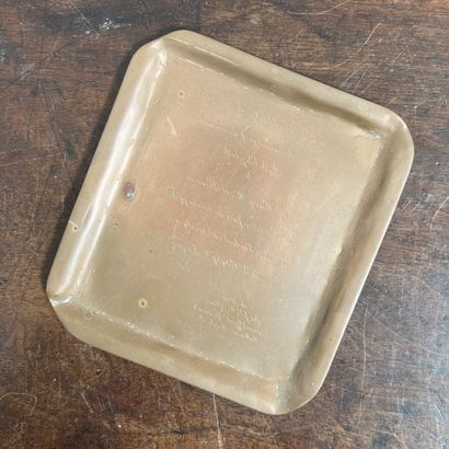 *Small vide-poche made from an engraving...