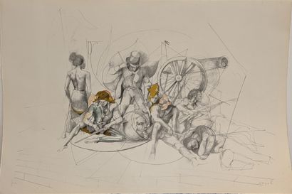 Ugo ATTARDI (1923-2006) : IL VASCELLO DELLA...