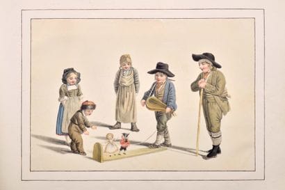 Album de voyage contenant quarante-deux dessins...