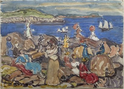 Maurice Brazil PRENDERGAST (1858-1924) :...