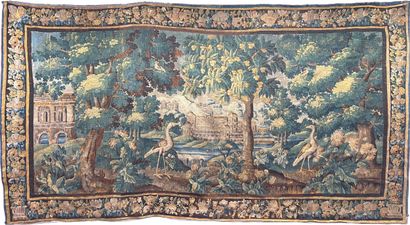 Importante tapisserie Verdure d'Aubusson...