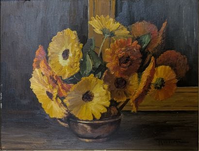 Elisabeth ROUVIERE (20th century) : BOUQUET...