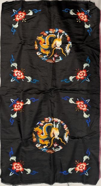 China. Child's jacket embroidered with polychrome...