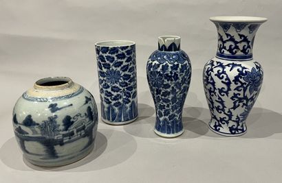 China, 19th or 20th century. Porcelain set...
