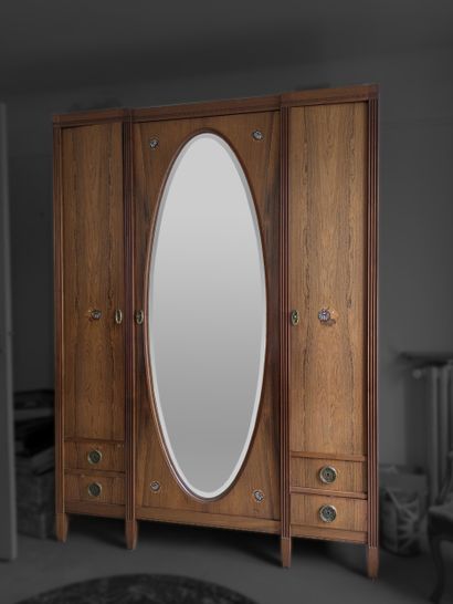 Gautier-Poinsignon. Mahogany and rosewood...