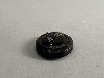 Tortoiseshell pocket lantern, metal grip,...
