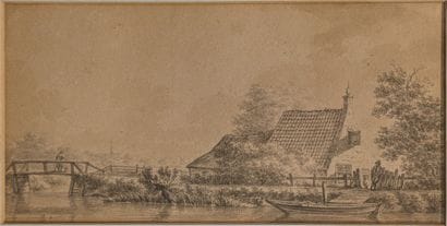 18th Century NORTHERN SCHOOL: PAYSAGE WITH...