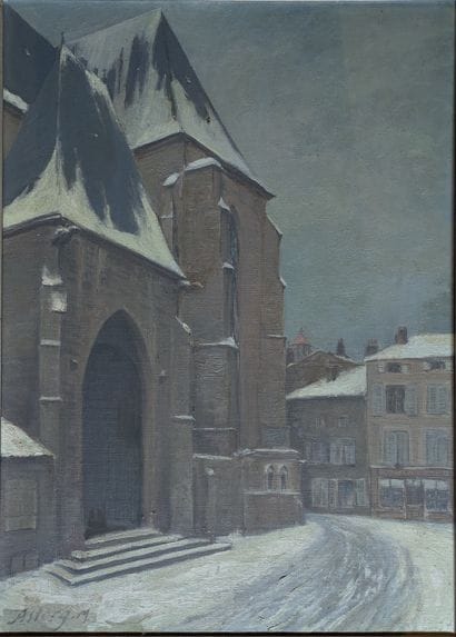 Marcel ASTORG (1878-1957): L'EGLISE DE VEZELISE...