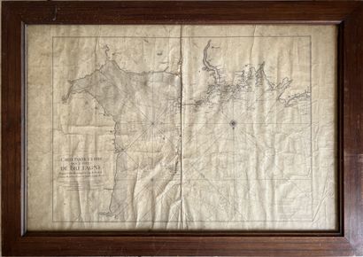 Carte particulière des Costes de Bretagne...