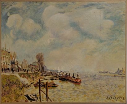 Set of reproductions applied to canvas: -...