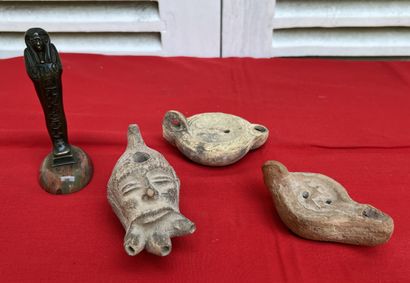 In the style of Antiquity: three terracotta...